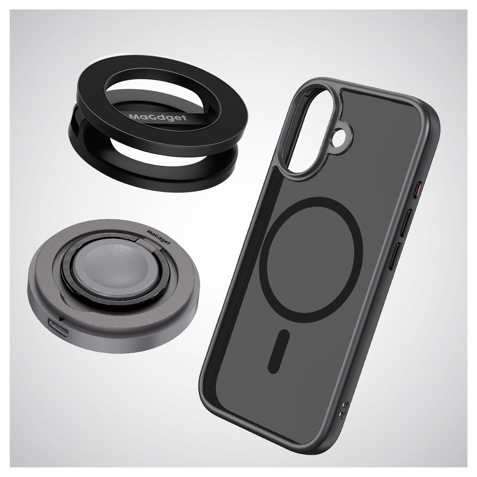 ChargeRing & Stand & MatteCase - Variation2