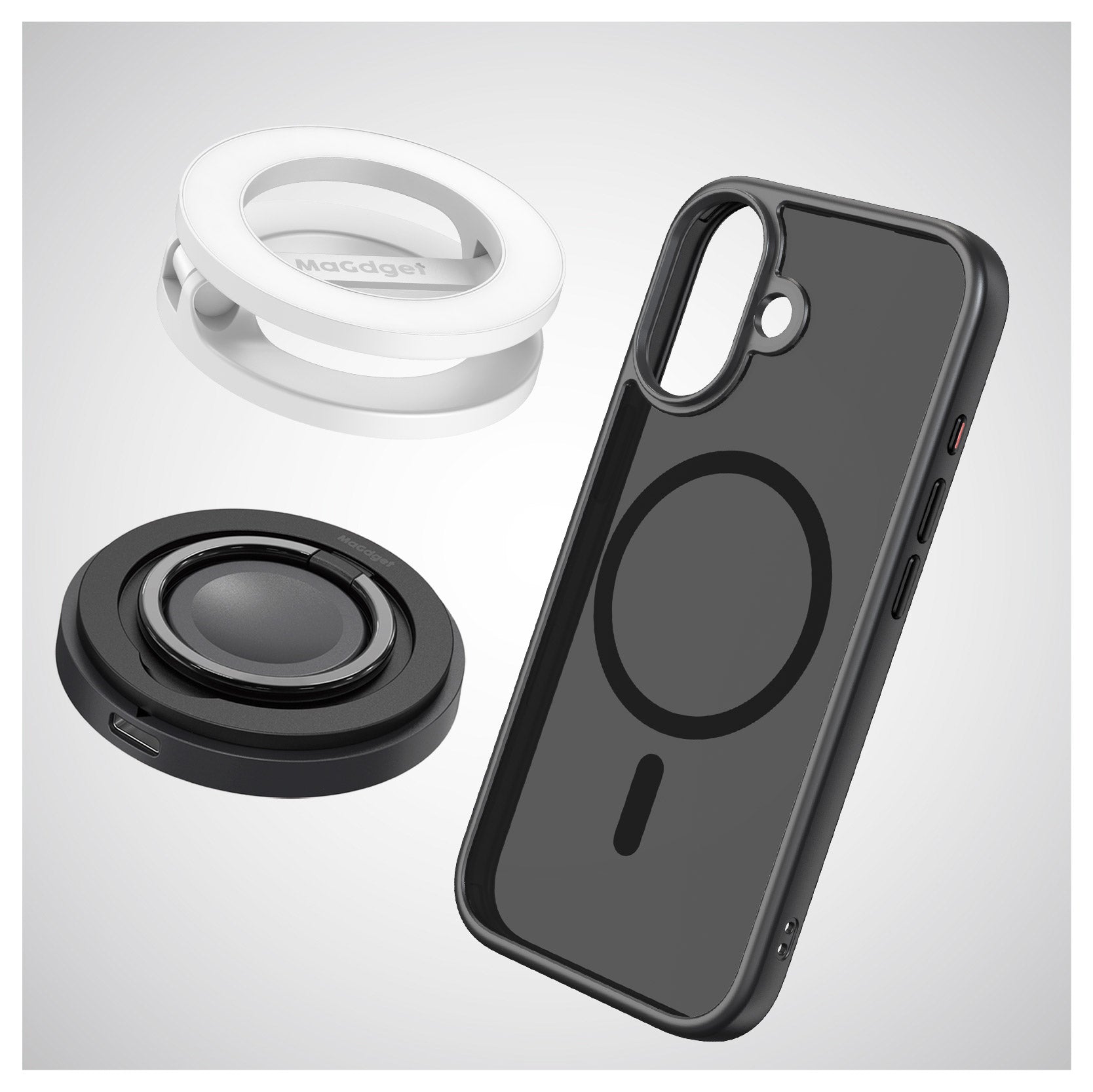 ChargeRing & Stand & MatteCase - Variation2