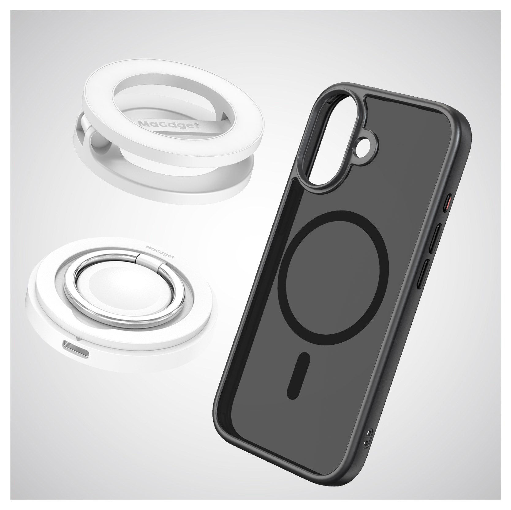 ChargeRing & Stand & MatteCase - Variation2