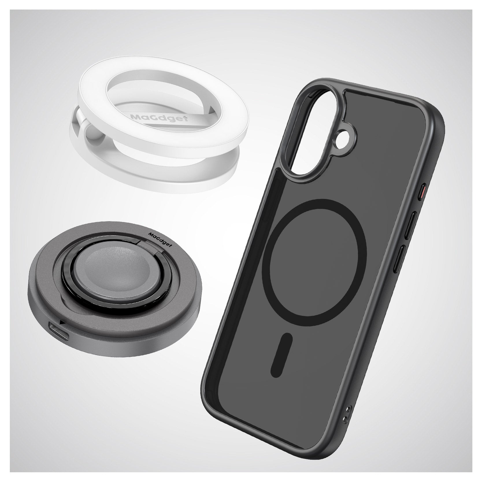 ChargeRing & Stand & MatteCase - Variation2