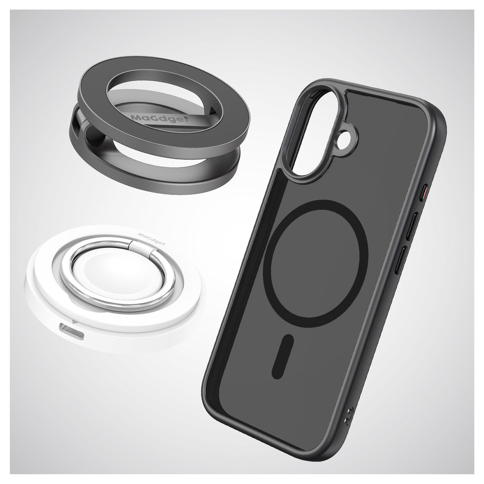 ChargeRing & Stand & MatteCase - Variation2